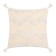 Decorative pillowcase "Ethel" BOHO, 45x45 cm, milk color, 100% cotton
