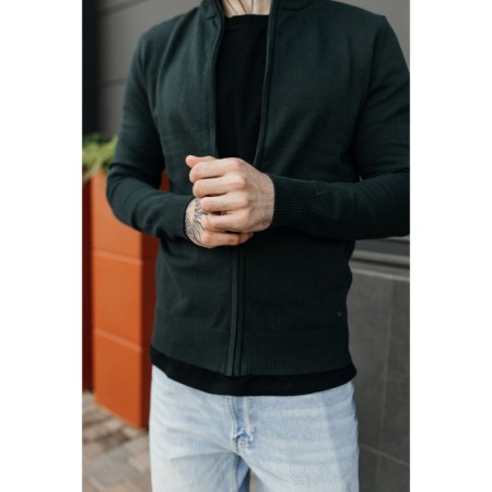 Male jumper, size 56, emerald color-11