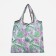 Household bag without fastener, gray/multi -colored color