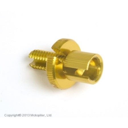 Tenage tent nut, gold