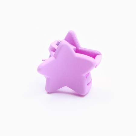 Hair crab "Bright Star", 24 pcs., 1 x 1.5 x 1.5 cm-6