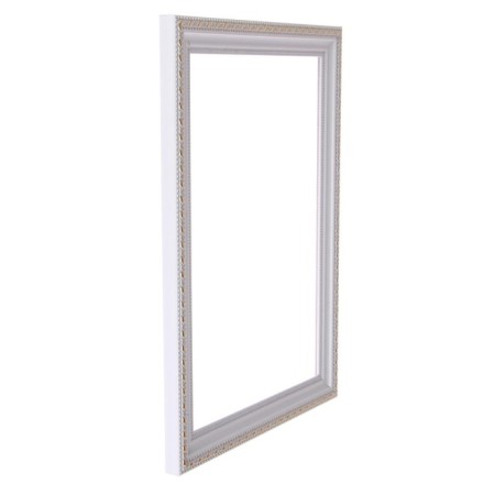 Frame for paintings (mirrors) 21 x 30 x 2.6 cm, plastic, calligrata 6429, white and gold-2