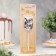 Candle for Cake "Almaz", number "6", silver metallic