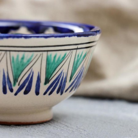 PIALA RISHTAN CIRAMICA "Patterns", 9.5 cm mix-3