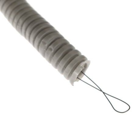 Corrugated pipe Luazon Lighting, D = 16 mm, 100 m, PVC, with probe-1