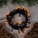 Garland “thread” 5 m, IP20, dark thread, 50 LED, yellow glow, 8 modes, 220 V