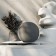 Pillow Decorative Ethel "Shar" d = 30. Tsv. Dark-gray