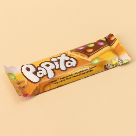 Carats with caramel and dragee "Rat", 33 g.-1
