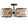 Maintenance chandelier 5he27 40w Black 43x14x21cm Bayerlux
