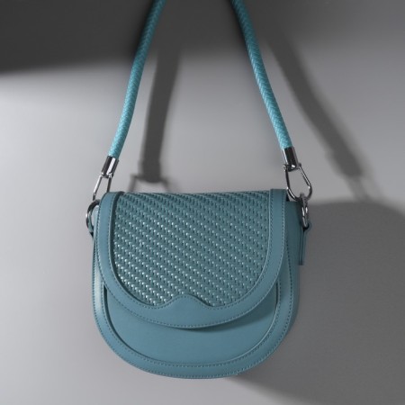 Handle for bag, 57 cm, blue color-3