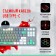 Keyboard A4Tech Bloody S87 Energy Mechanical Gray/Green USB For Gamer LED (S87 USB E 103389