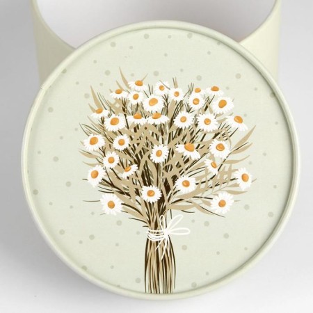 Gift box, packaging, "chamomile", 13 x 9 cm-3