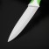 Knife ceramic shares "Smart", blade 10 cm, green color