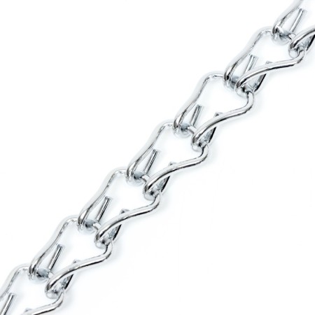 Metal collar with eco -leather insert, 60 cm x 3 mm-4