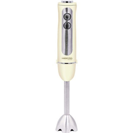 Hiberg HB 1041 Y, submersible blender, 1000 watts, 0.6/0.5 l, 5 speeds, beige-1