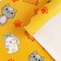 Glossy packaging paper "characters", 70 x 100 cm