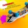 A set of finger skateboards, 2 pieces, mix