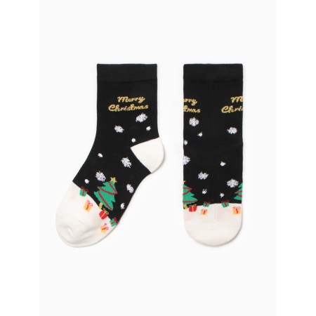 Children's socks "New Year's assorted", color mix, size 18-6