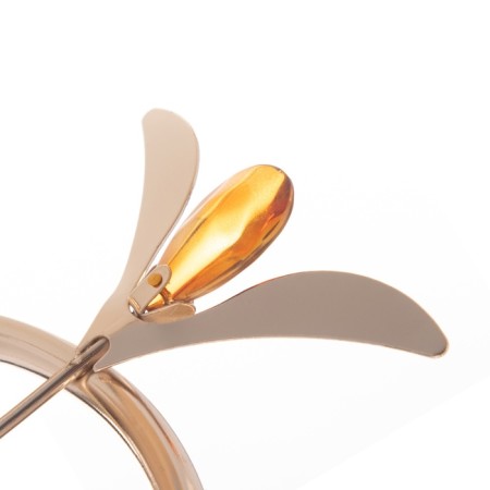 Jeannet chandelier 5x40W E27 Gold Model: 2800064-8