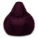 The hand-bag “pear” is positive, size m, diameter 70 cm, height 90 cm, oxford, burgundy color