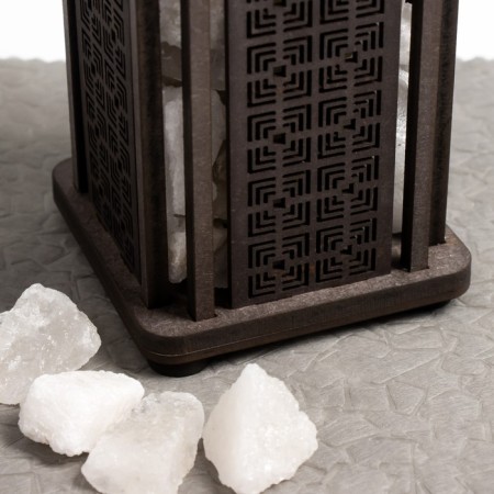 Salt lamp "Central squares" E14 15W-5