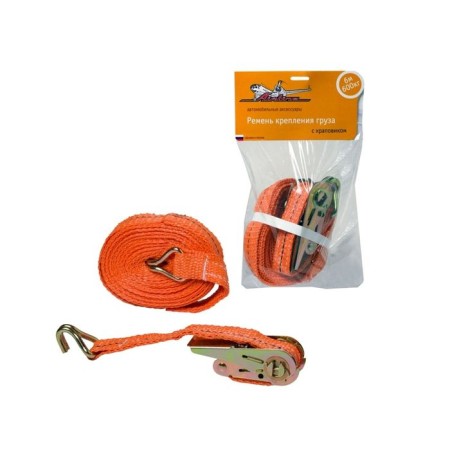 Cargo fastening belt with a ratchet 6 m, 600 kg Airline AS-T-03