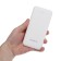 External Maimi Mi1, 10,000 mAh, 2 USB, MicroUSB, Type-C, 2.1 A, white