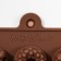 The form for jewelry "Dolce", silicone, 20 × 11 × 1.8 cm, 15 cells, brown color