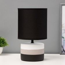 Aristia desktop lamp E14 40W white-black 16x16x28 cm