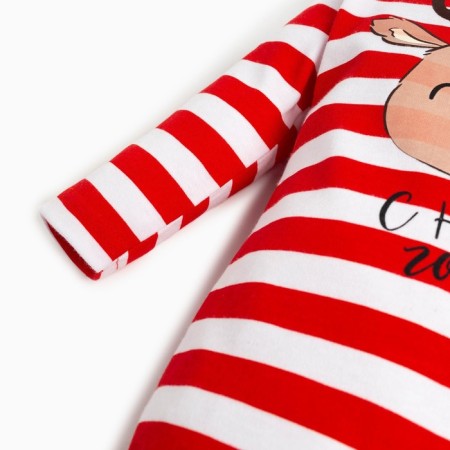 Combineson crumb I am "Olena", height 62-68 cm, red/white color-12
