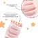 Claiming for crawling protective, set 2 pcs., Pink color, from 6 months, crumb I