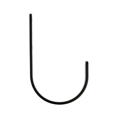 The hook is wall, universal, 160x100x20, black color-2
