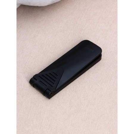 Folding clothing brush, 0.6 × 3.5 × 9.5 cm, black color-4