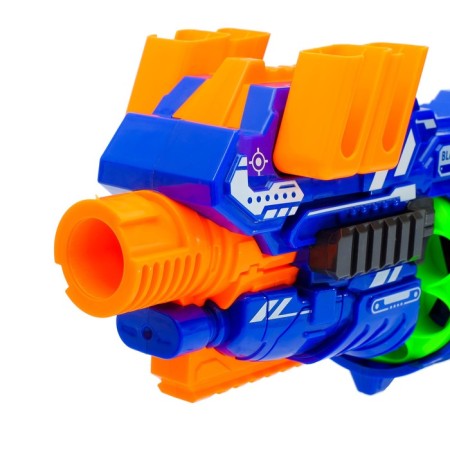 Automatic blaster "Garm", shoots soft balls, works from batteries-1
