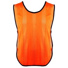 Football shirt on elastic band, orange color