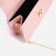 Baby bag on magnet, long chain, pink color