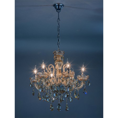 Suspension lamp 6x40W E14, size 66x66x90/158 cm-3