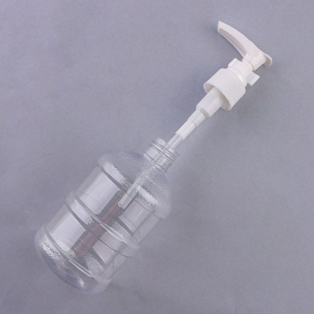 A bottle for storage, with a dispenser, 150 ml, white/transparent color-5