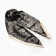 Women's scarf minku 70*70 cm, black