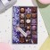 Postcard "Congratulations!" embossing, congruen, sweets, 12.5x19.4 cm