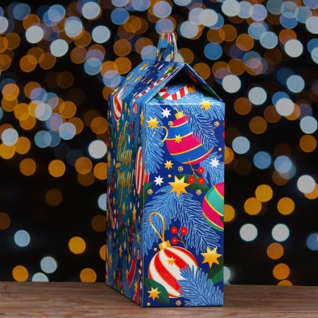 Gift Folding Box "Indigo" 35 x 14.5 x 43 cm-3