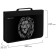 Brauberg A4 Lightning folder with a pen, with an organizer, 1 department, "Savage Lion", 272218