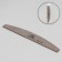 File - emery, abrasiveness 100/180, 18 cm, brown color
