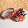 Box for Makarun Tubus with the Window "New Year's Surprise" 18 x 18 x 6 cm