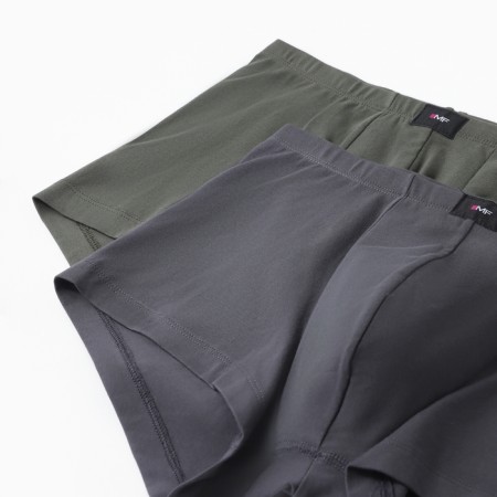Set of men's panties boxers (2 pcs.), Dark hackie/graphite, river 48 (m)-2