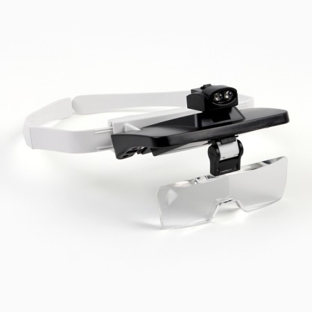 Binocular lupa 1.5-3.5x, with backlight, 5 lenses in the kit-1