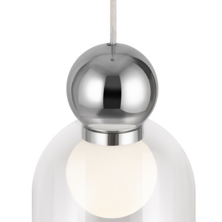Suspended lamp Freya Fr5220PL-01CH2 FOCUS, 150x150x1720 mm, G9, 1x25W, color chromium-2