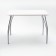 Dining table Laksi, 1000*590*750, bleach oak