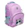 School backpack, 40 x 27 x 20 cm, Grizzly, ergonomic back, laptop department, pink