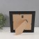 Photo frame Plastic "Gallery" 15x15 cm silver (plastic screen)